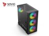 Elmak Obudowa PC SAVIO Raptor X1 ARGB Mesh/Glass