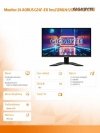 Gigabyte Monitor 24 AORUS G24F-EK 1ms/12MLN:1/GAMING/HDMI