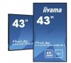 IIYAMA Monitor wielkoformatowy 42.5 cala LH4370UHB-B1 4K,24/7,ANDROID,700cd,VA,PION,SLIMline