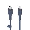 Belkin Kabel BoostCharge USB-C do Lightning silikonowy 1m, niebieski