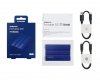 Samsung Dysk SSD T7 Shield 1TB USB 3.2, niebieski