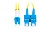 Lanberg Patchcord światłowodowy Sm Sc/Upc-Lc/Upc Duplex 3.0Mm 2M żółty