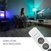 Qoltec Listwa zasilająca | 8 gniazd | 1.8 m | Biało - szara