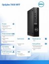 Dell Komputer Optiplex 7000 MFF/Core i5-12500T/16GB/256GB SSD/Integrated/WLAN + BT/Wireless Kb & Mouse/W11Pro/vPro/3Y