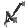 LogiLink Uchwyt na 2 monitory, 13-27 cali, max 2x6kg