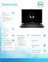 Dell Notebook Alienware m16 Win11Home Ryzen 9 7845HX/SSD 1TB/32GB/16.0 FHD+/ RX 7600M XT/Kb_Backlit/2Y Premium Support