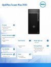 Dell Komputer Optiplex MT Plus/Core i5-13500/8GB/512GB SSD/Integrated/DVD RW +/-8x/No Wifi/Kb & Mouse/260W/W11Pro/vPro