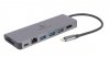 Gembird Hub USB-C do HDMI 1xUSB-C GbE 2xUSB-A Card PD