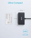 Anker USB-C Hub 3w1 4K HDMI szary
