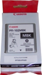 Tusz CANON PFI-102MBK 130 ml mattblack do IPF500/510/600/605/610/650/655/710/720/750/755/760/765 LP17/24