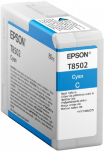 Tusz EPSON Cyan (80ml) C13T850200 do SP-C800