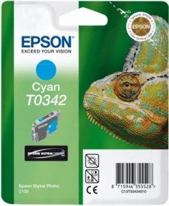 Atrament do Epson Stylus Photo 2100 - błękitny T0342