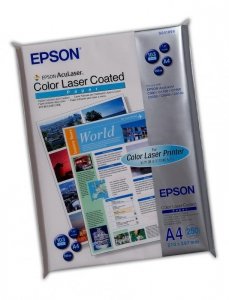 Papier Epson Color Laser Paper coated, A4, 103g/m2, 250 kartek