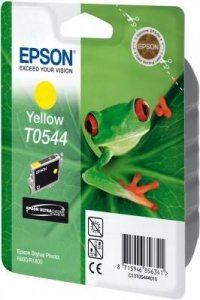 Tusz do Epson Stylus Photo R800/R1800 Yellow Ink Cartridge 400str. T0544