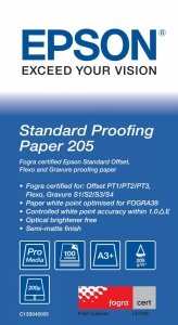Epson Papier Standard Proofing Paper, DIN A3+, 205g/m2, 100 Arkuszy C13S045005