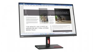 Lenovo ThinkVision S27i-30 27FHD IPS 100Hz 300nits HDMI VGA Raven Black