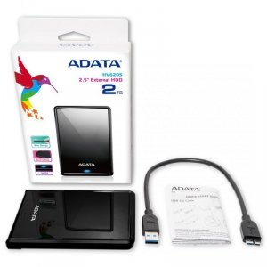 HDD USB3.1 4TB EXT. 2.5 BLACK AHV620S-4TU31-CBK ADATA