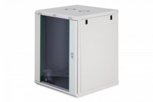 Digitus Szafa sieciowa wisząca Dynamic 19 16U rack 785x600x600mm, drzwi szyba, szary, niezłożona, 60kg