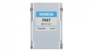 Kioxia Dysk SSD PM-7R 1920GB 2.5 cala SAS 24Gbit/s DWDP 1 3D TLC BiCS Flash Enterprise SSD SED PLP