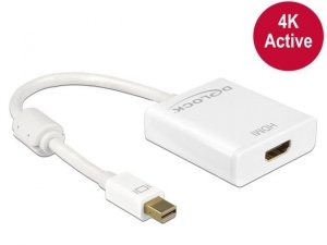 Delock Adapter  DISPLAYPORT MINI 1.2->HDMI(F) 4K Active