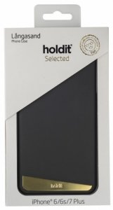 Holdit Selected etui Langasand magnetic czarne iPhone 7 8 Plus