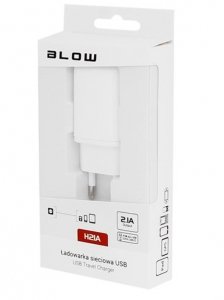 BLOW Ładowarka sieciowa 2,1A H21A WHITE