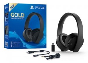 Sony Zestaw słuchawkowy Playstation Gold czarny