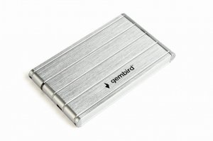 Gembird Obudowa dla dysków 2.5 USB3.0/aluminium/srebrna