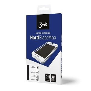 3MK Szkło hartowane HardGlass Max iPhone Xr FullScreen czarny