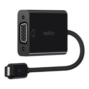 Belkin Adapter przejsciówka USB-C do VGA 15cm czarny