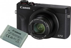 Canon Aparat PowerShot G7X Mark III czarny + bateria 3637C014