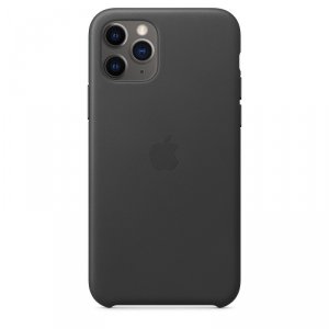 Apple Skórzane etui do iPhone 11 Pro - czarne