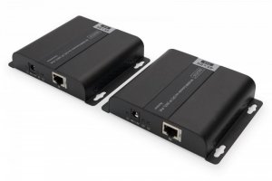 Digitus Przedłużacz (Extender) HDMI IP/Cat.5/6/7 120m 4K PoE HDCP 1.4 IR audio (zestaw)