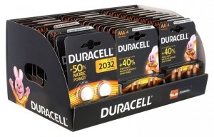 Duracell Zestaw baterii AAA/LR3 BL4 Basic -10szt, AA/LR6 BL4 Basic - 20szt, CR2032 BL2 - 7szt
