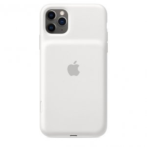 Apple Etui Smart Battery Case do iPhone'a 11 Pro Max z możliwością bezprzewodowego ładowania - białe