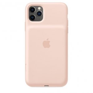 Apple Etui Smart Battery Case do iPhone'a 11 Pro Max z możliwością bezprzewodowego ładowania - piaskowy róż