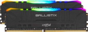 Crucial Pamięć DDR4 Ballistix RGB 16/3600 (2*8GB) CL16 BLACK