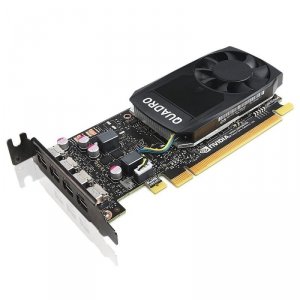 Lenovo Karta graficzna ThinkStation Nvidia Quadro P1000 4GB GDDR5 Mini DP x 4 z ramką nisko-profilową 4X60N86660 (P320,P330)
