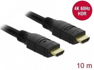 Delock Kabel HDMI M/M V2 .0 10M Aktywny czarny