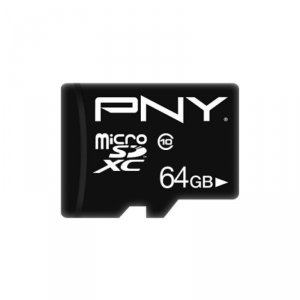 PNY Karta pamięci MicroSD 64GB SDU64G10PPLX-EF