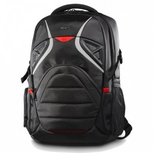 Targus Strike 17.3 Gaming Laptop Backpack - Black/Red