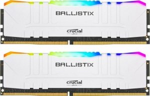 Crucial Pamięć DDR4 Ballistix RGB 32/3000 (2*16GB) CL15 Biała