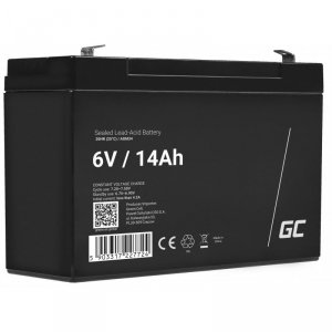 Green Cell Akumulator AGM 6V 14Ah