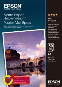 Epson Papier Photo Matowy  A4 / 50 arkuszy / 167g/m2