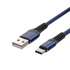 V-tac Kabel USB M - USB Typ-C M 1M 2.4A