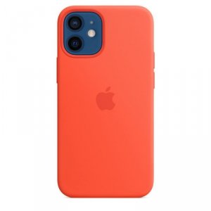 Apple Silikonowe etui z MagSafe do iPhonea 12 mini - elektryczna pomarańcza