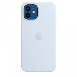 Apple Silikonowe etui z MagSafe do iPhonea 12 | 12 Pro - chmurny błękit