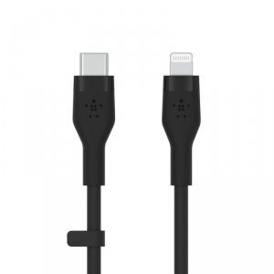 Belkin Kabel BoostCharge USB-C do Lightning silikonowy 1m, czarny
