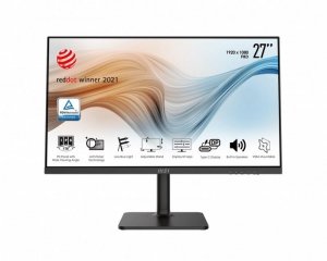 MSI Monitor 27 cali Modern MD271P FLAT/LED/FHD/NonTouch/75Hz/czarny