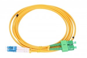 Extralink Kabel Patchcord SC/APC-LC/UPC Jednomodowy Duplex